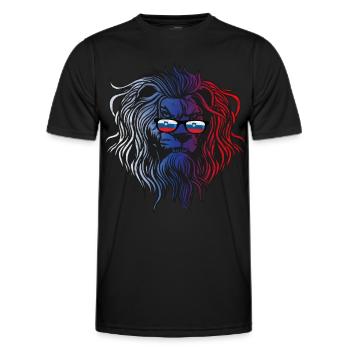 Slovenia - Men's Functional T-Shirt - black - Front - AI Model Male 178 dark (178cm)