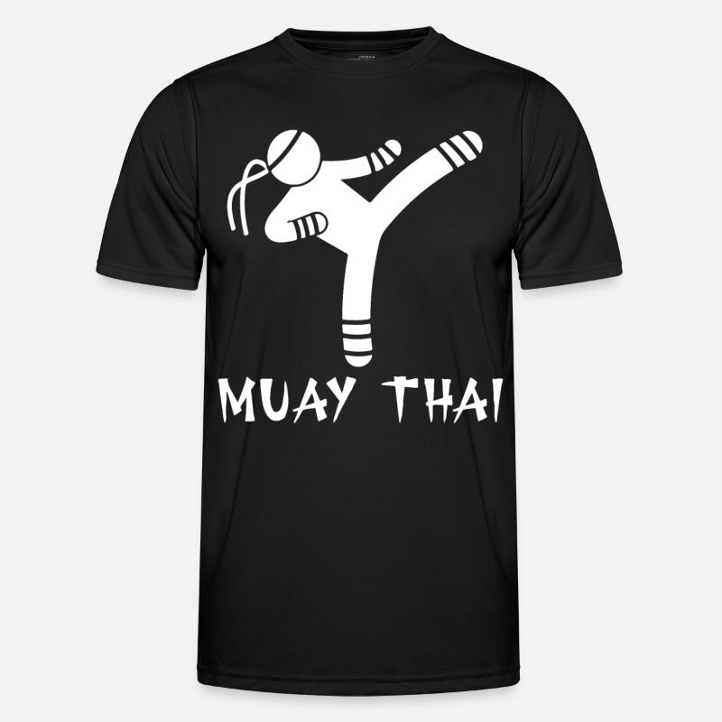 Muay Thai - Men's Functional T-Shirt - black