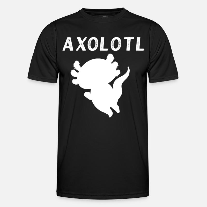 Axolotl - Men's Functional T-Shirt - black