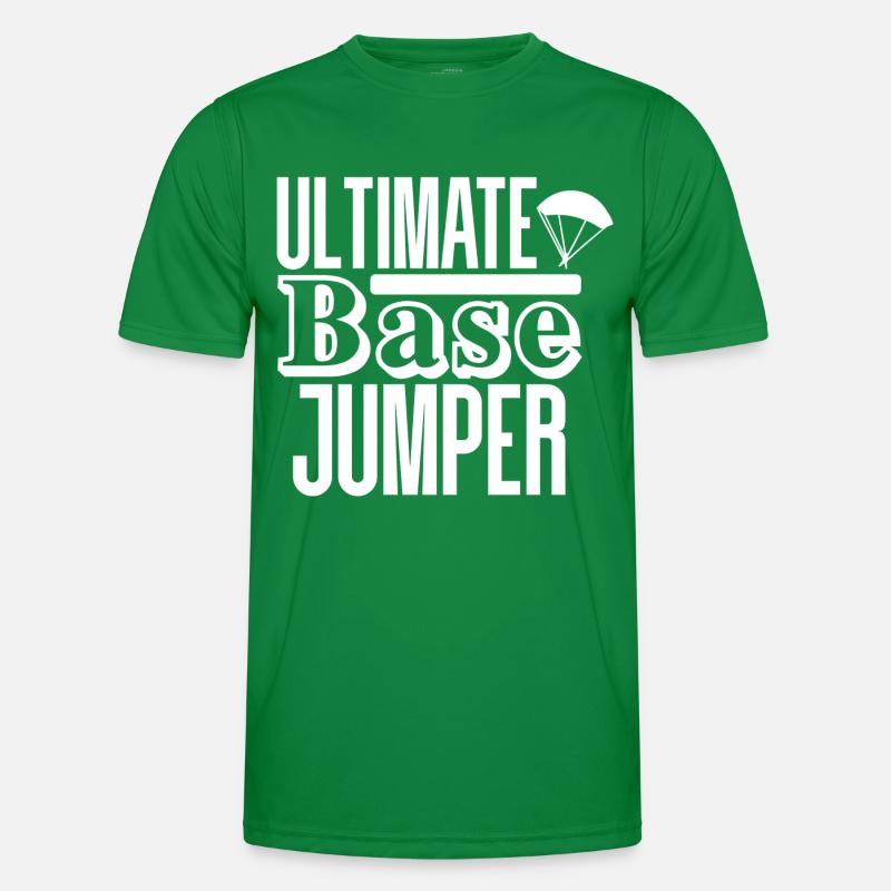 Base Jumping Männer Funktions-T-Shirt