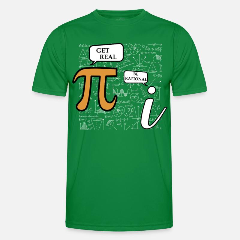 Realistisch werden vs. rational sein Männer Funktions-T-Shirt