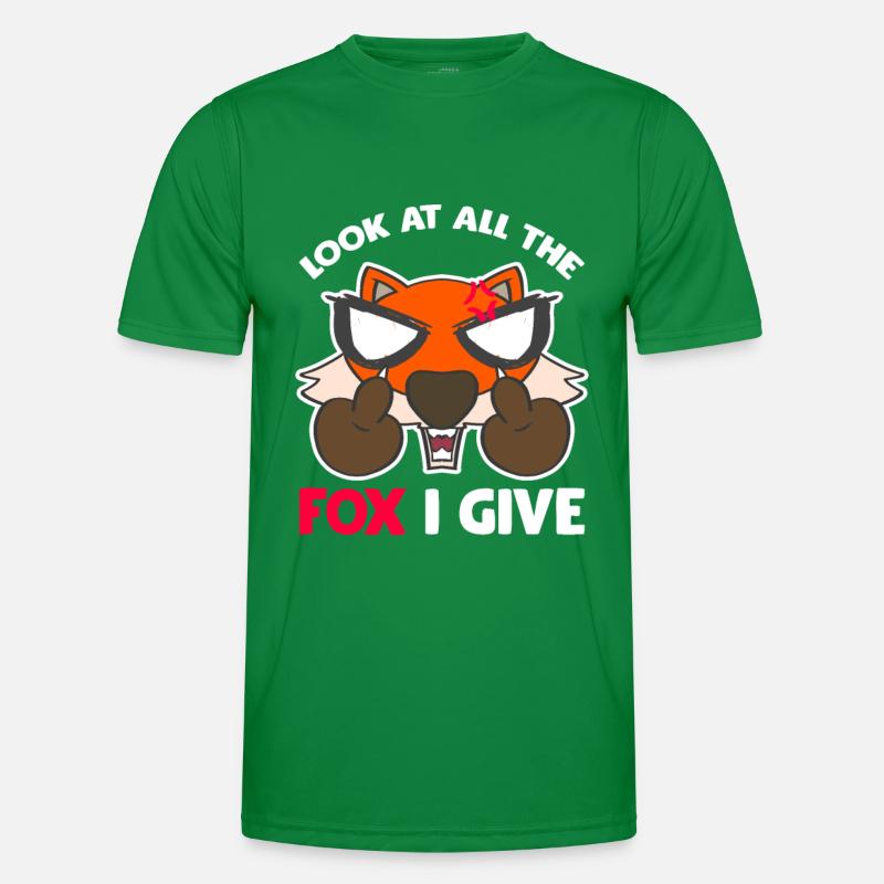 Fuchs Comic Füchse Kostüm Cosplay Geschenk Männer Funktions-T-Shirt