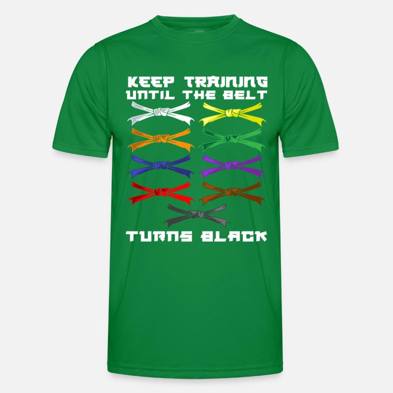 Karate Schwarzer Gürtel Geschenk Männer Funktions-T-Shirt