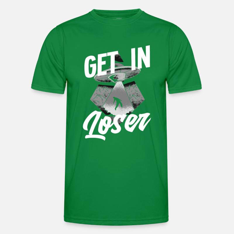 Alien Abduction Aliens Outer Space Men's Functional T-Shirt