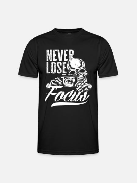Camera Photographer Photographer - Men's Functional T-Shirt - black