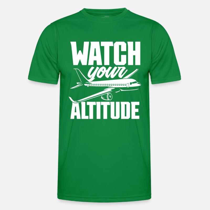 Pilot Piloten Geschenk Spruch Männer Funktions-T-Shirt