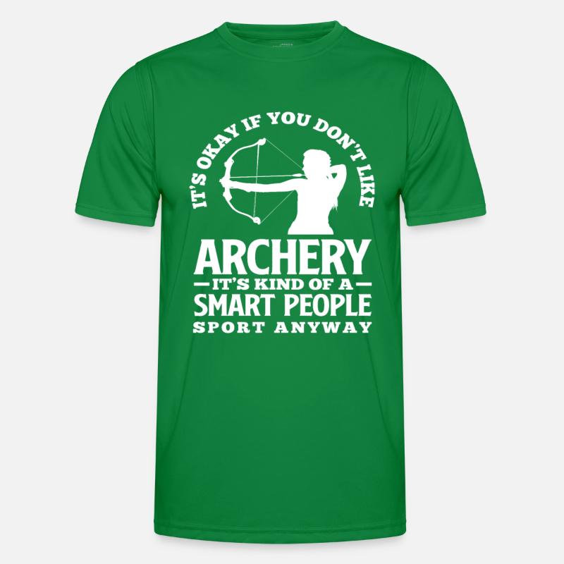 Archery Hobby Gift Idea Men's Functional T-Shirt