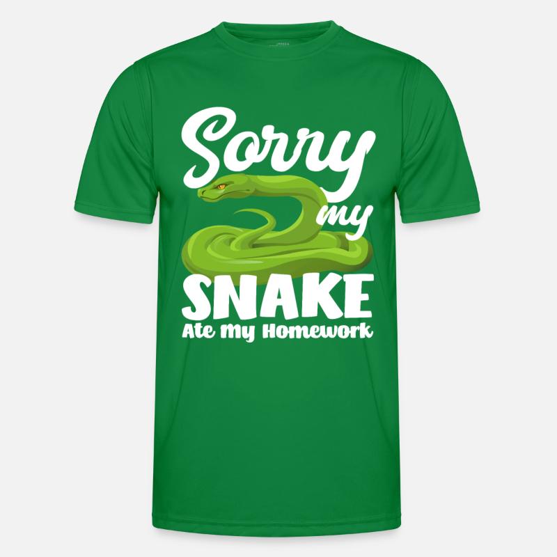 Devoirs de serpent T-shirt sport Homme