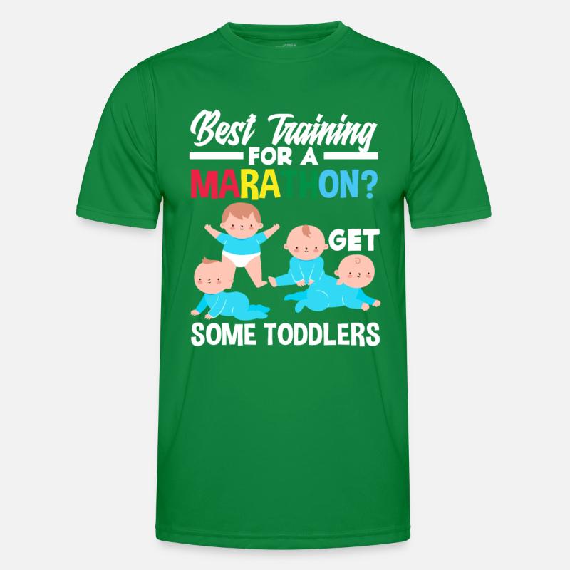Bestes Training für einen Marathon? Hol dir ein Männer Funktions-T-Shirt