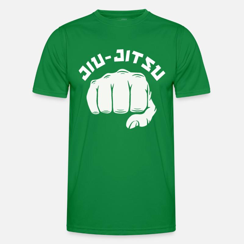 Graphismes de poing de jiu-jitsu cool T-shirt sport Homme