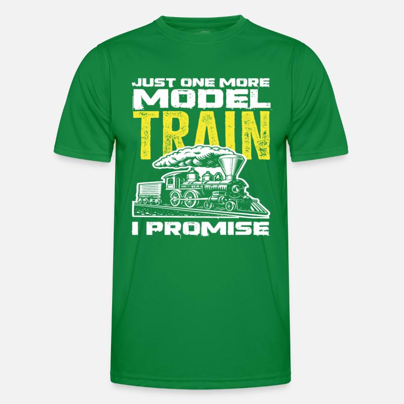 Ein Letztes Modellzug Versprochen Männer Funktions-T-Shirt