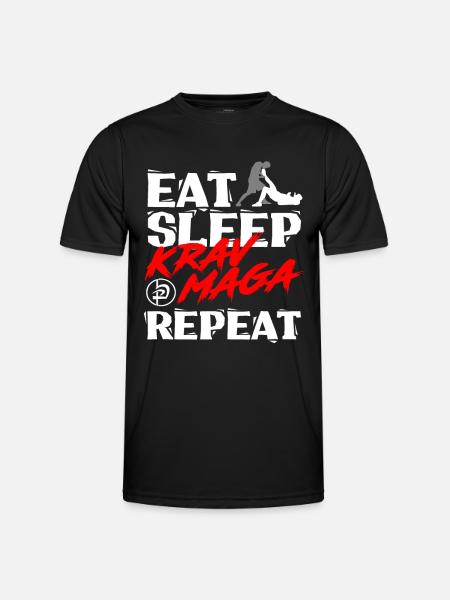 Krav Maga - T-shirt sport Homme - noir