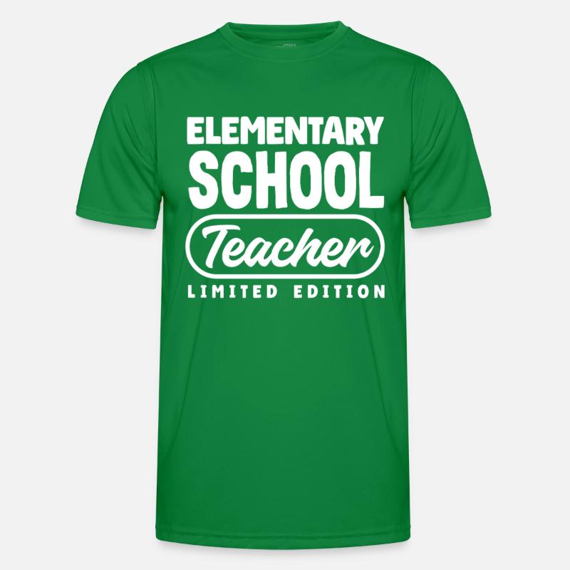 Elementary Teacher Limited Edition Men's Functional T-Shirt