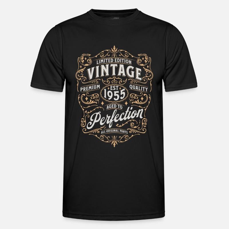 70th birthday 1955 Men's Functional T-Shirt