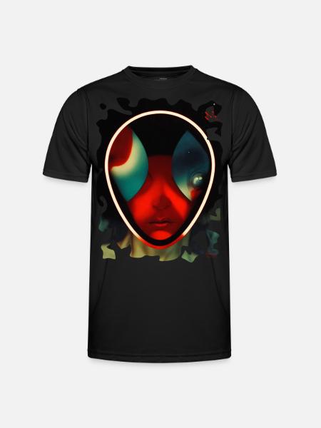 Oval B - Men's Functional T-Shirt - black