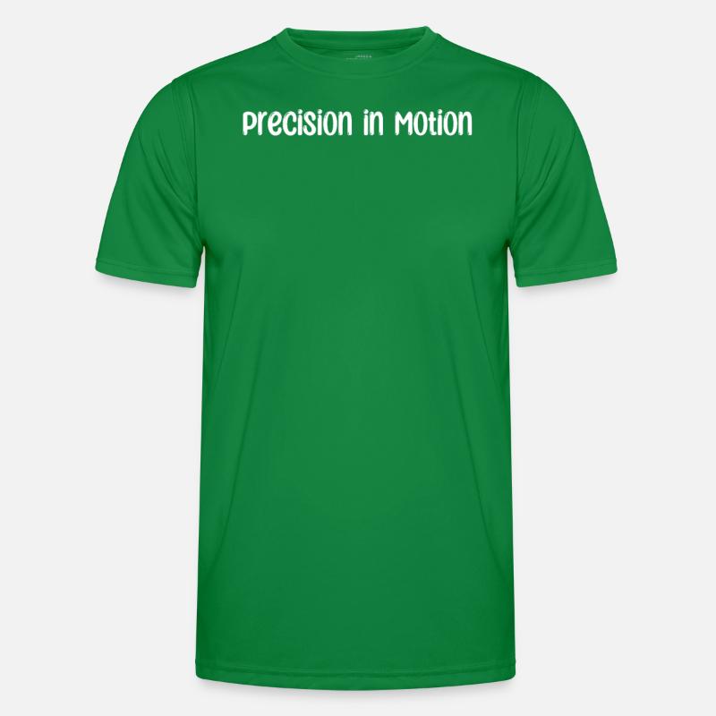 Billard - Precision in Motion Männer Funktions-T-Shirt