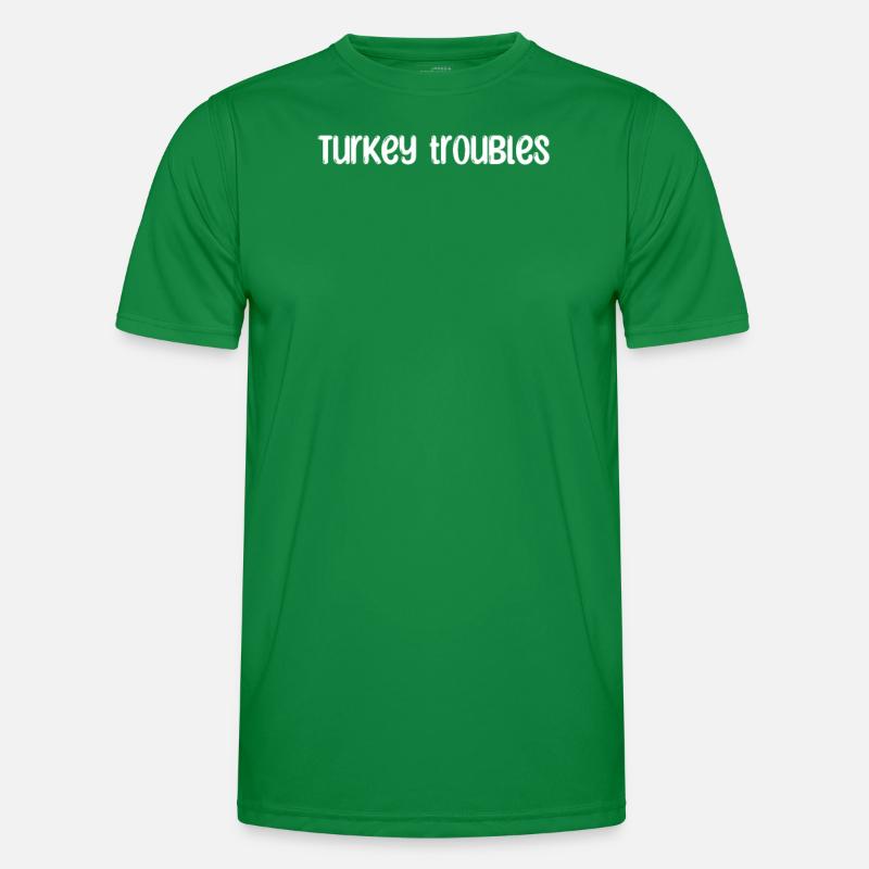 Bowling - Problèmes de dinde T-shirt sport Homme