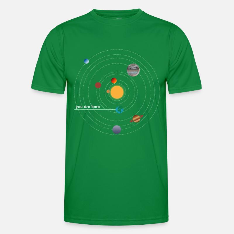 solar system Men's Functional T-Shirt