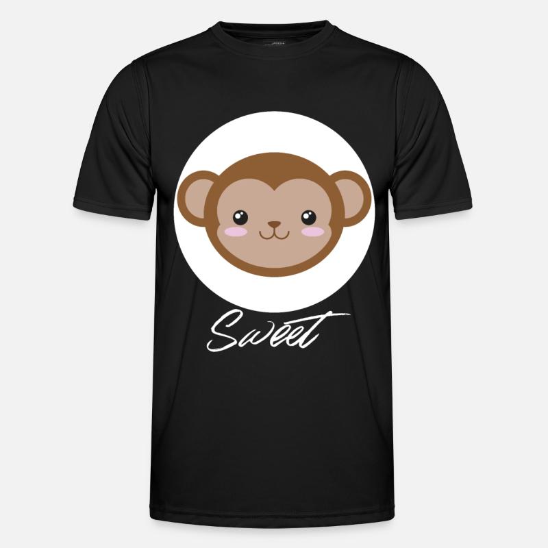 monkey - Men's Functional T-Shirt - black