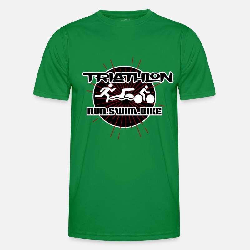 Triathlon Männer Funktions-T-Shirt