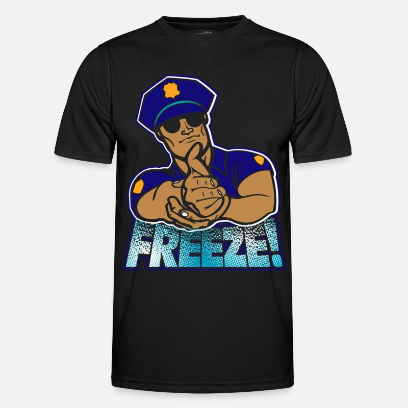 Polizei Männer Funktions-T-Shirt