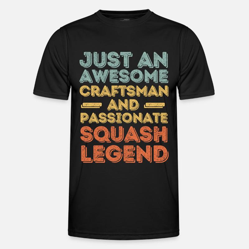 Artisan Squash rétro T-shirt sport Homme