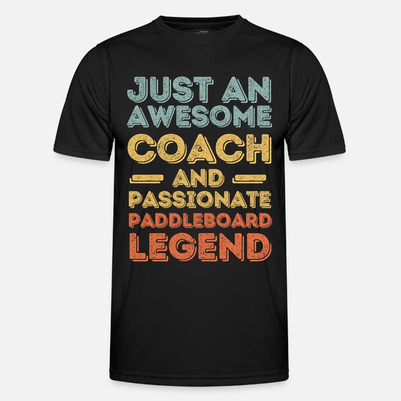 Trainer Paddleboard retro Men's Functional T-Shirt