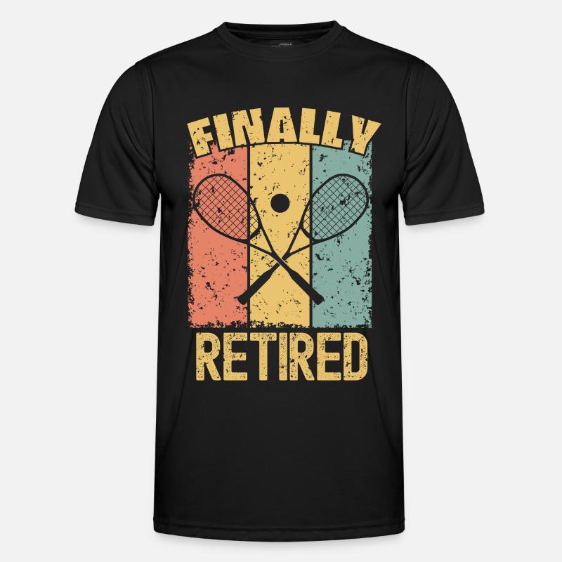 Retraite de squash rétro T-shirt sport Homme