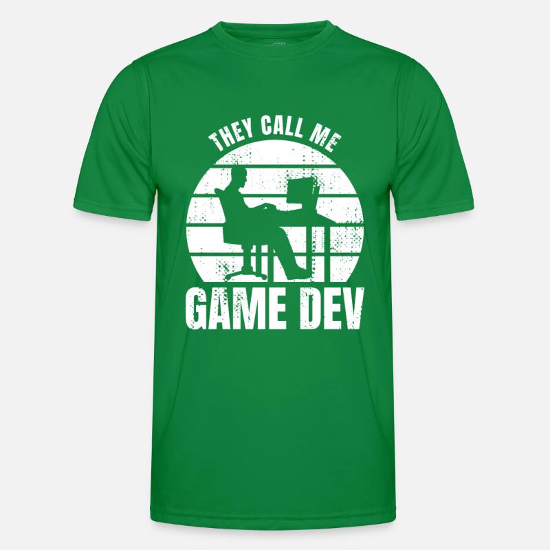 They Call Me Game Dev Men's Functional T-Shirt