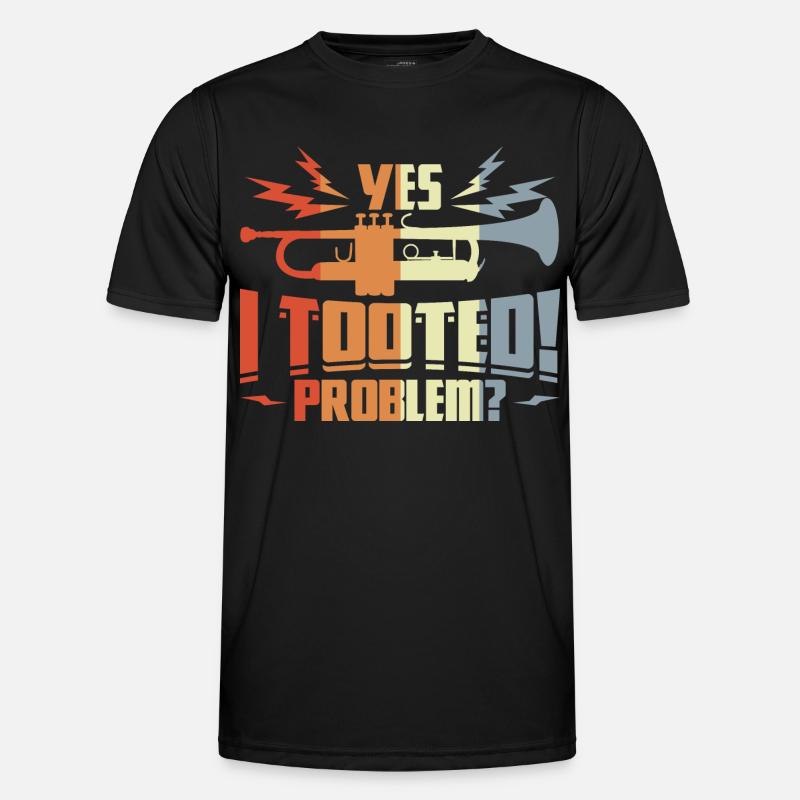 Zitat Trompeter Männer Funktions-T-Shirt