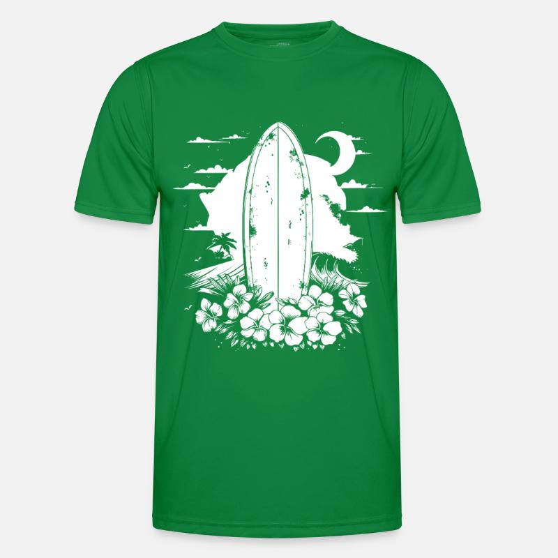 Surfboard Men's Functional T-Shirt