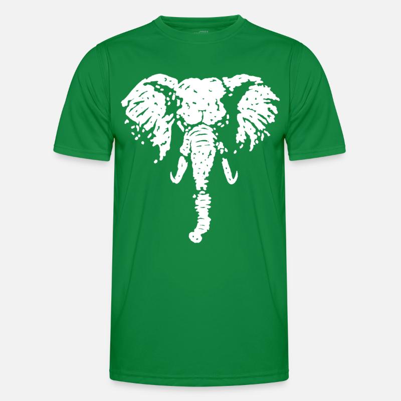 La force de l'éléphant T-shirt sport Homme