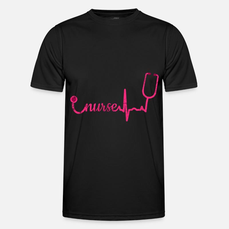 Krankenschwester Männer Funktions-T-Shirt