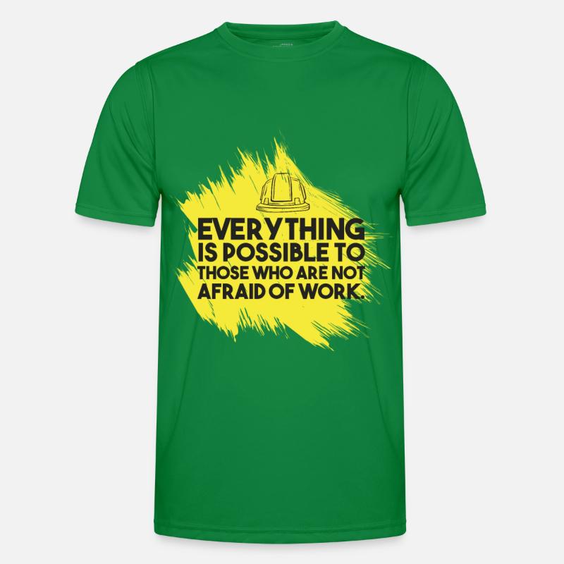 construction worker Men's Functional T-Shirt