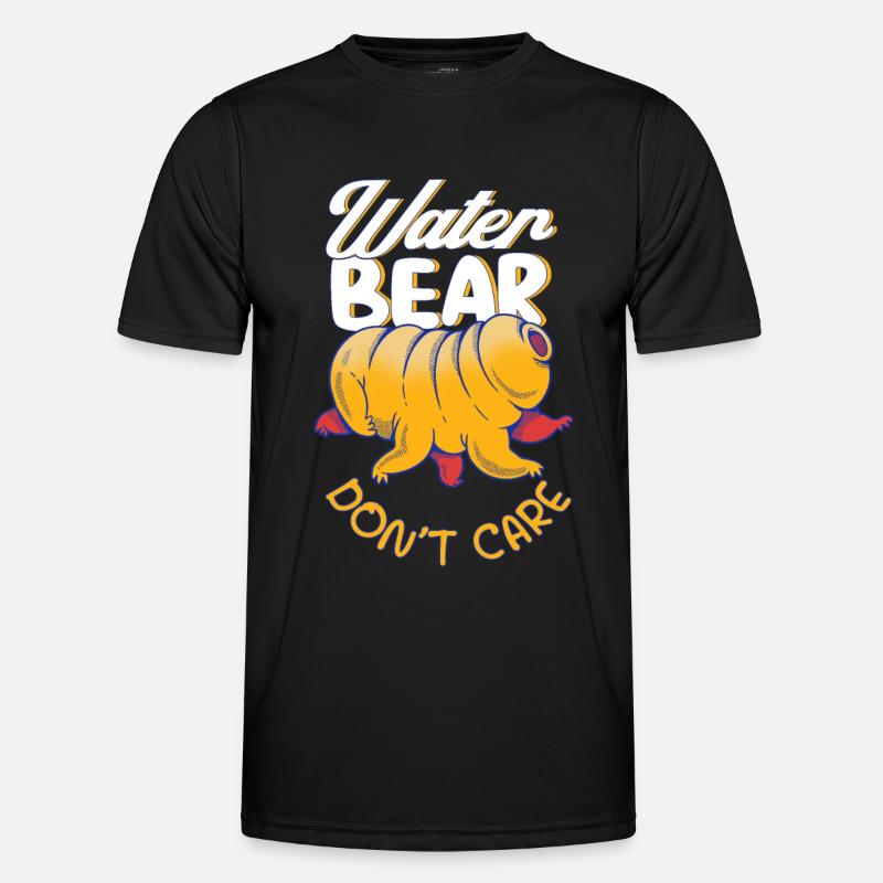 Biologist water bear tardigrade gift Men's Functional T-Shirt
