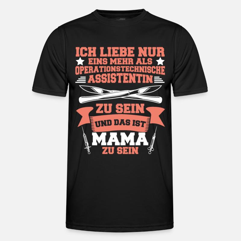 Krankenhaus Spruch Geschenk Männer Funktions-T-Shirt