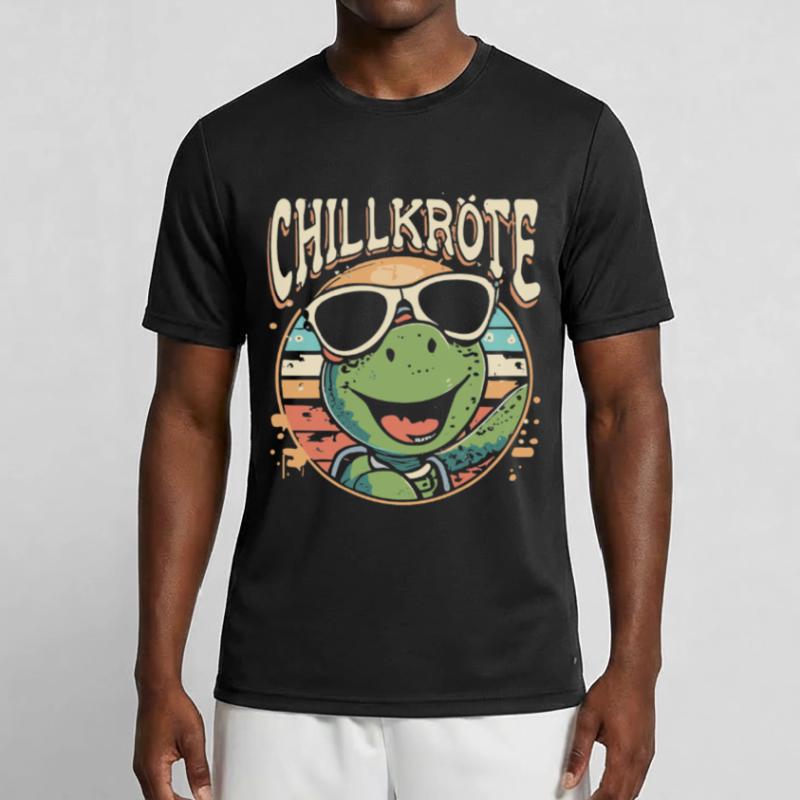 Relaxed Turtle Chill Toad Men's Functional T-Shirt