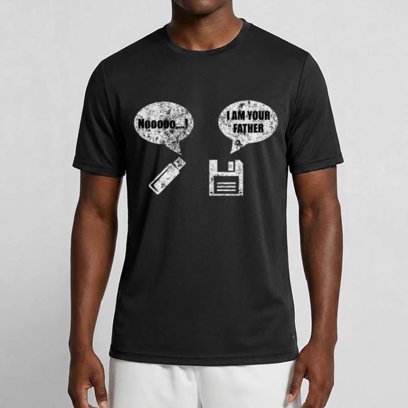 IT Informatik Technik Techniker Witz Spruch Lustig Männer Funktions-T-Shirt
