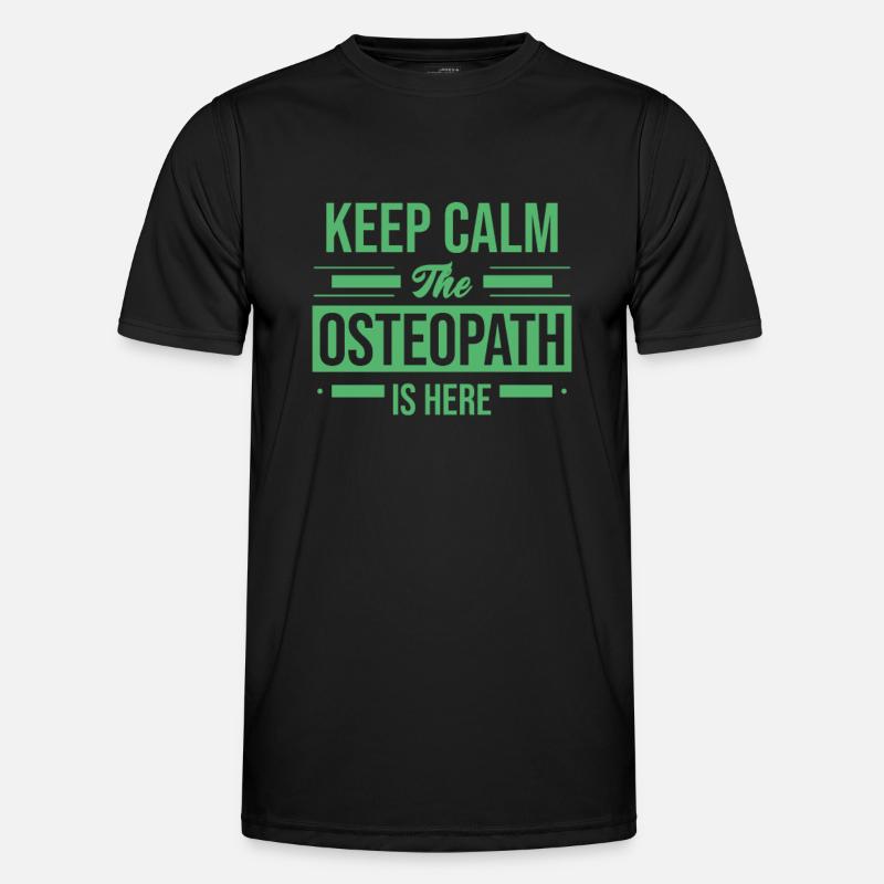 Practice osteopath osteopath osteopathy team - Men's Functional T-Shirt - black