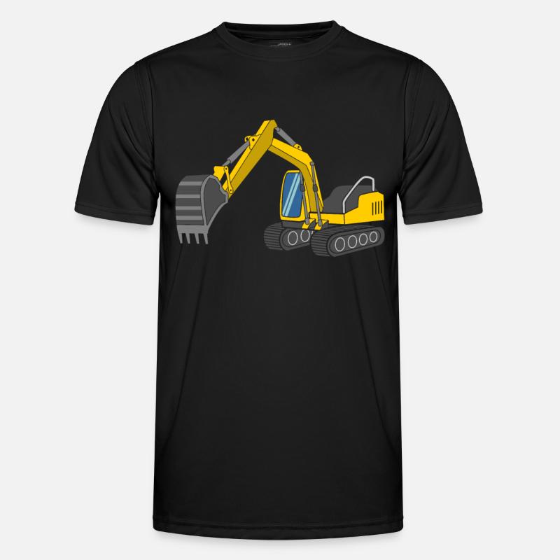 Bagger Männer Funktions-T-Shirt