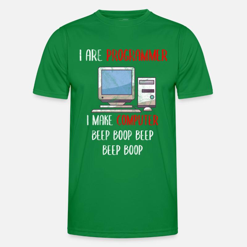 I Are Programmer Funny Computer Programming Männer Funktions-T-Shirt