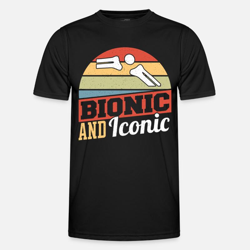 Bionic and iconic - Men's Functional T-Shirt - black