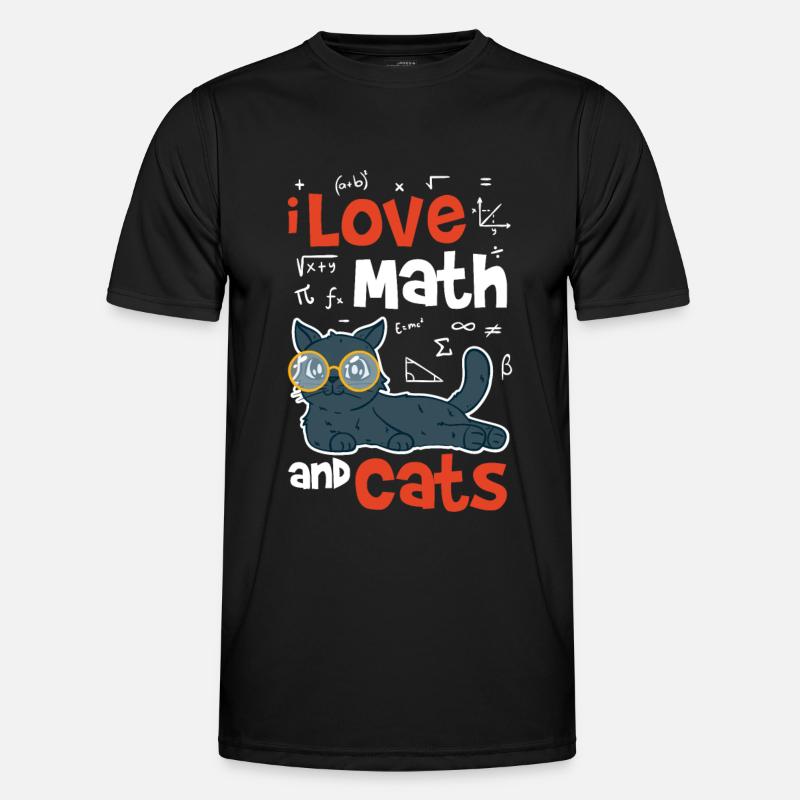 Maths - Men's Functional T-Shirt - black