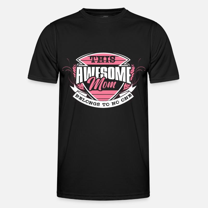 Single mother gift idea - Men's Functional T-Shirt - black