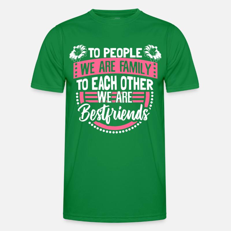 Mutter Tochter Kindertag Männer Funktions-T-Shirt