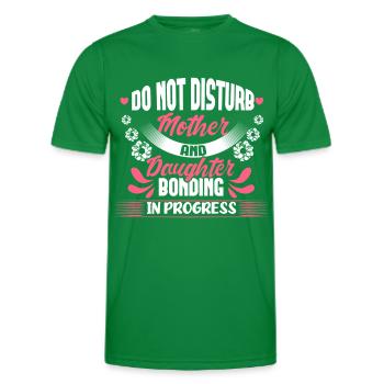 Mutter Tochter Familie Mutterliebe Geschenk - Männer Funktions-T-Shirt - Kelly Green - Vorne - AI Model Male 178 dark (178cm)