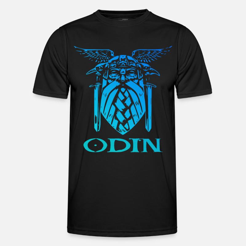Odin Wikinger Walhalla Männer Funktions-T-Shirt