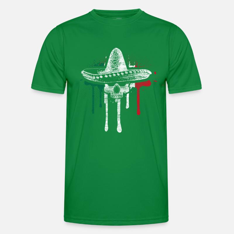 Mexico Siesta Gift Idea Men's Functional T-Shirt