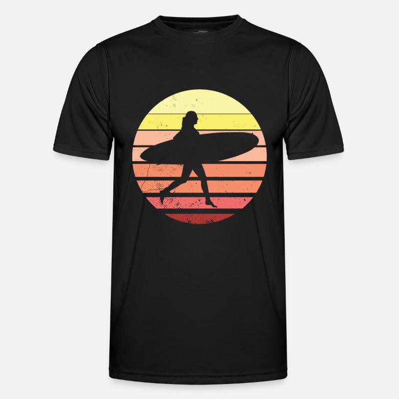 Surfeuse surfeuse vintage surfeur T-shirt sport Homme