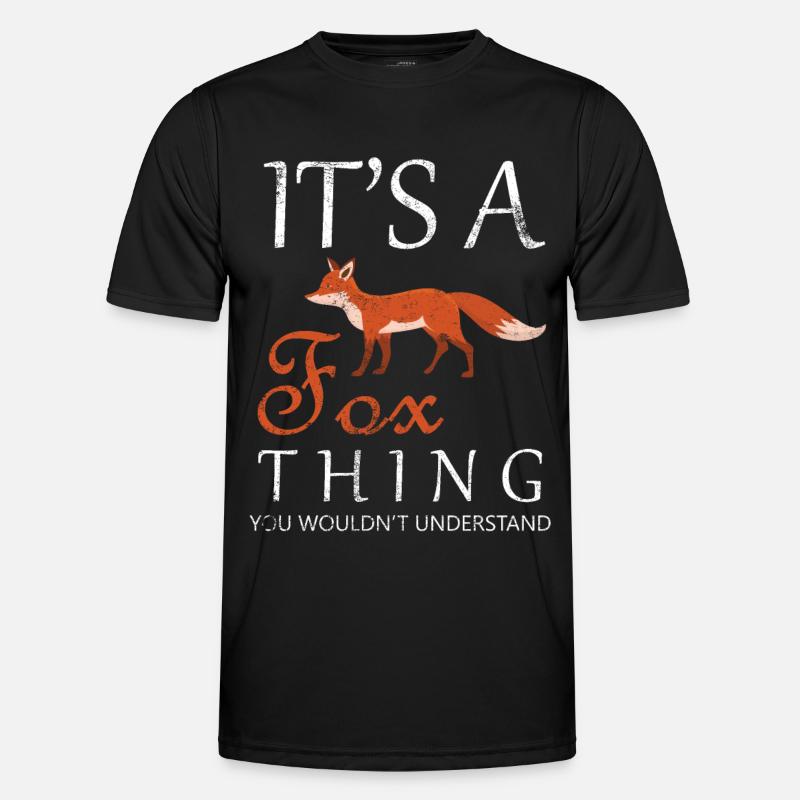 Fox - Men's Functional T-Shirt - black